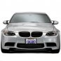 2 piece Plastic Carbon Fiber Style OxGord License Plate Frames for Car Truck SUV