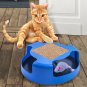 Cat Mouse Play Toy with Scratching Post Pad for Pup Animal Interactive Training