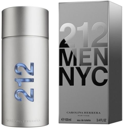 212 MEN NYC by Carolina Herrera cologne EDT 3.3 / 3.4 oz New in Box