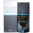 L'EAU D'ISSEY POUR HOMME SPORT Issey Miyake 3.3 oz 3.4 edt Men NEW IN BOX
