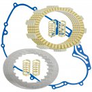 CLUTCH FRICTION PLATES and GASKET KIT Fits KAWASAKI BAYOU 250 KLF250A 2003-2011