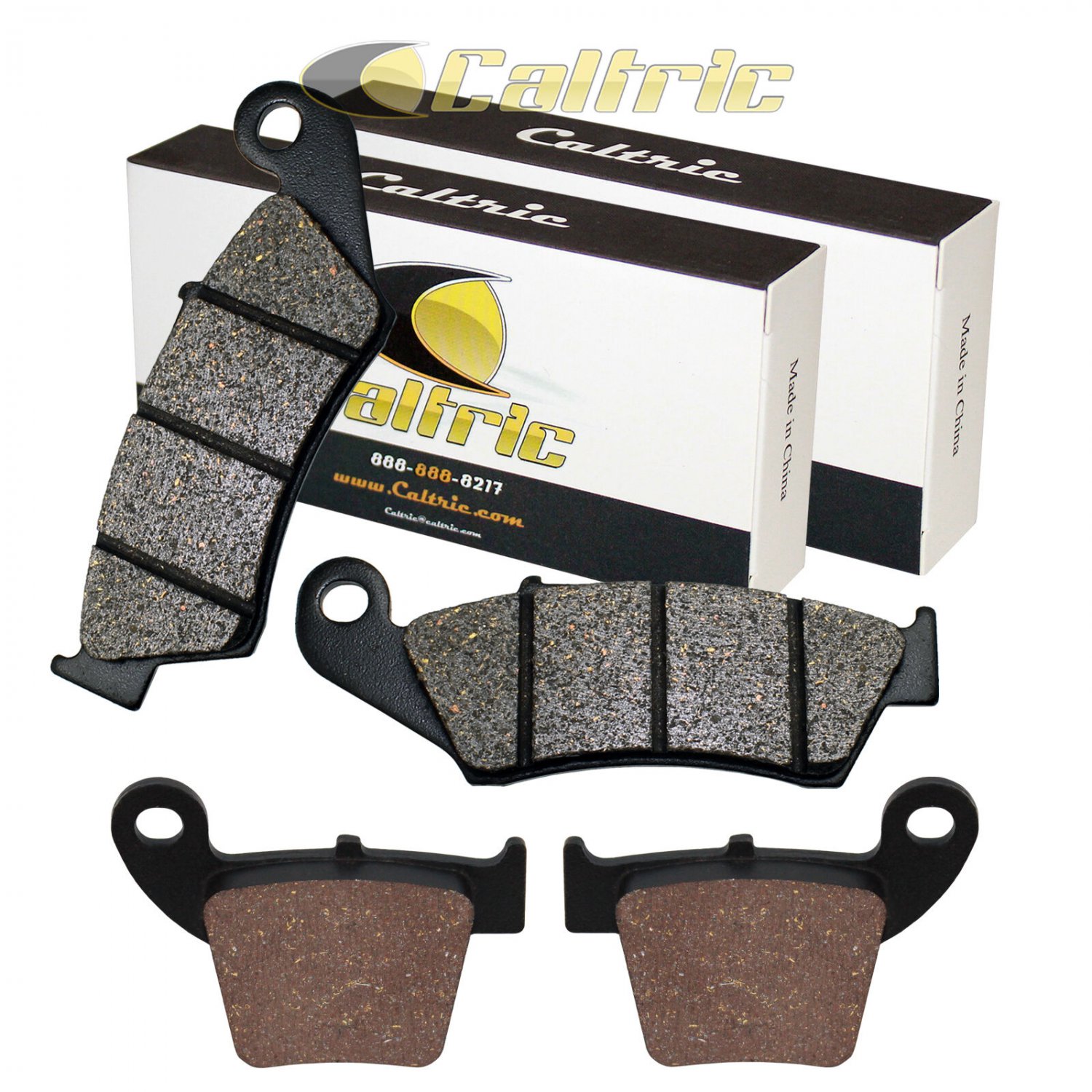 BRAKE PADS FITS HONDA CR125 CR125R 2002 2003 2004 2005 2006 2007 FRONT REAR PADS