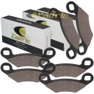 FRONT REAR BRAKE PADS FITS POLARIS OUTLAW 500 2006 2007