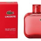 Eau de LACOSTE ROUGE L.12.12 3.4 / 3.3 oz edt Cologne for men NEW IN BOX