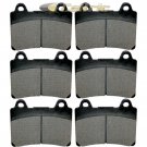 FRONT REAR BRAKE PADS YAMAHA XVZ1300 VENTURE ROYALE 1300 1986-1993 FRONT REAR