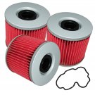 FITS SUZUKI GS750 1977 1978 1979 1980 1981 1982 1983 OIL FILTER 3-PACK