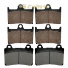 BRAKE PADS FITS YAMAHA XV1700 ROAD STAR MIDNIGHT XV17A 2004-2007 FRONT REAR PADS
