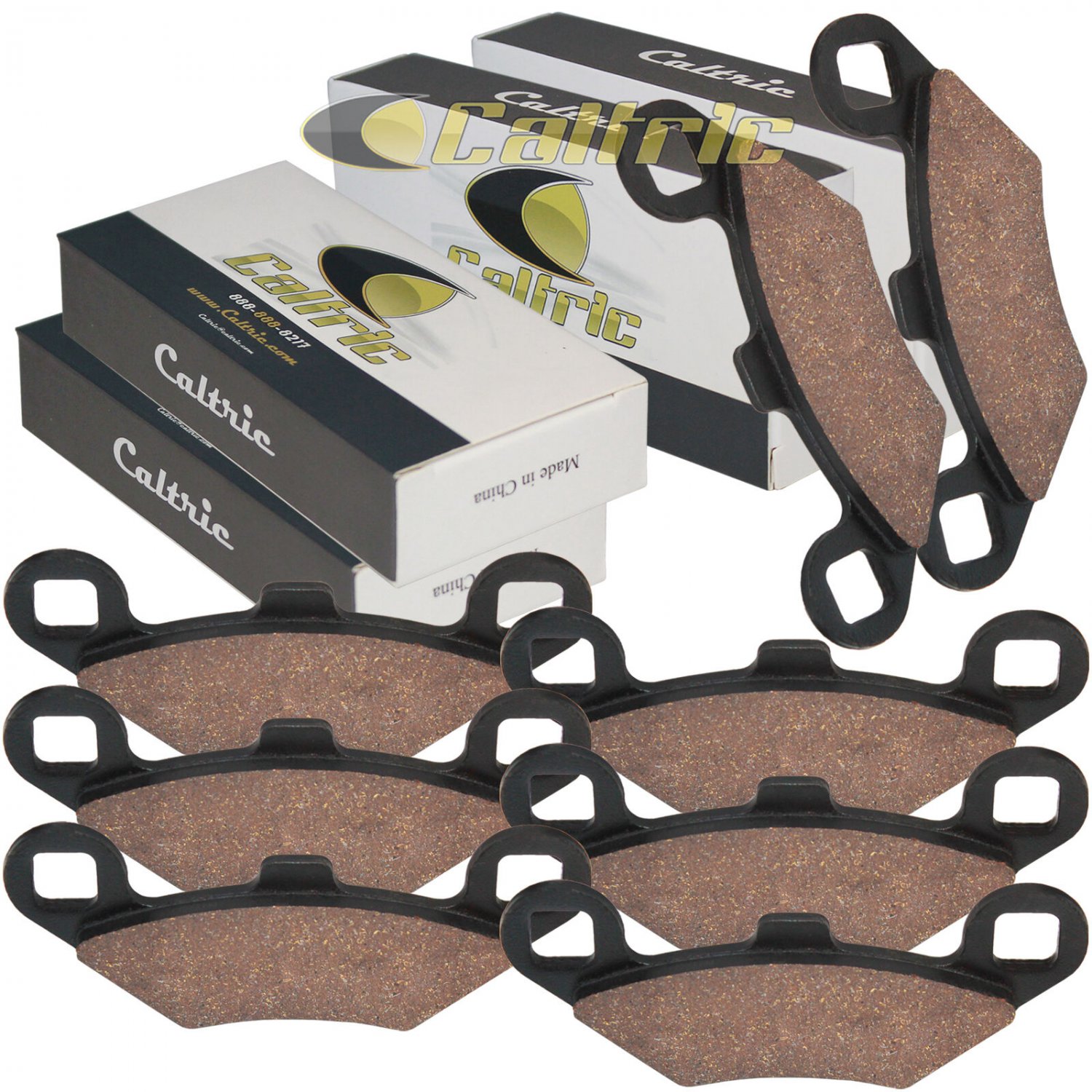 Brake Pads FITS POLARIS HAWKEYE 2X4 4X4 2007 Front Rear Brakes