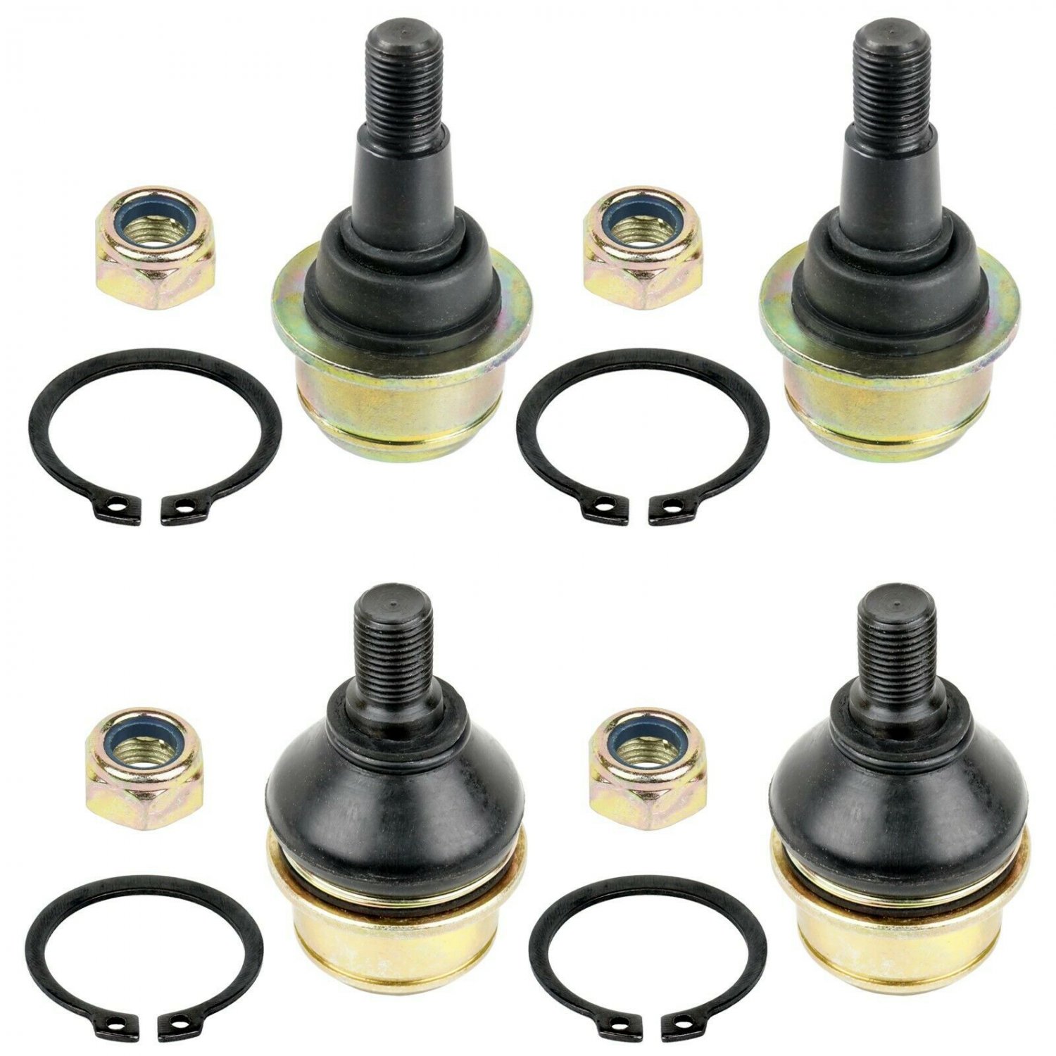 4 FRONT A-ARM LOWER UPPER BALL JOINT FOR John Deere XUV560 S4 XUV590i XUV550