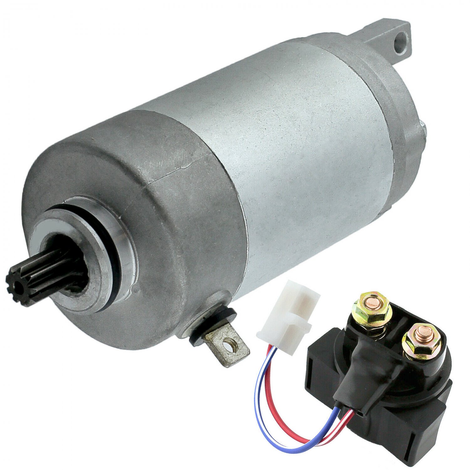 Starter & Relay Solenoid FITS YAMAHA BREEZE YFA125 YFA 125 1989-2004 ATV