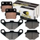 FRONT & REAR BRAKE PADS FITS KAWASAKI KSF250 Mojave 250 1987-1996
