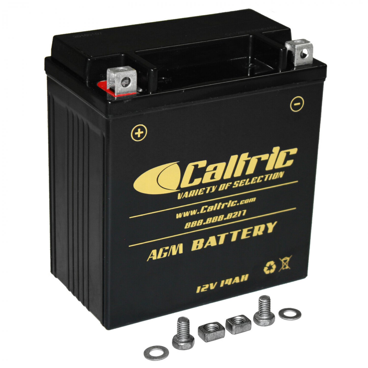 YTX16-BS-1 AGM BATTERY Fits SUZUKI 33610-38B30, 33618-38B30, 33611-38B30