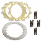 CLUTCH FRICTION PLATES and SPRINGS KIT Fits YAMAHA XV250 Virago 250 1995-2007