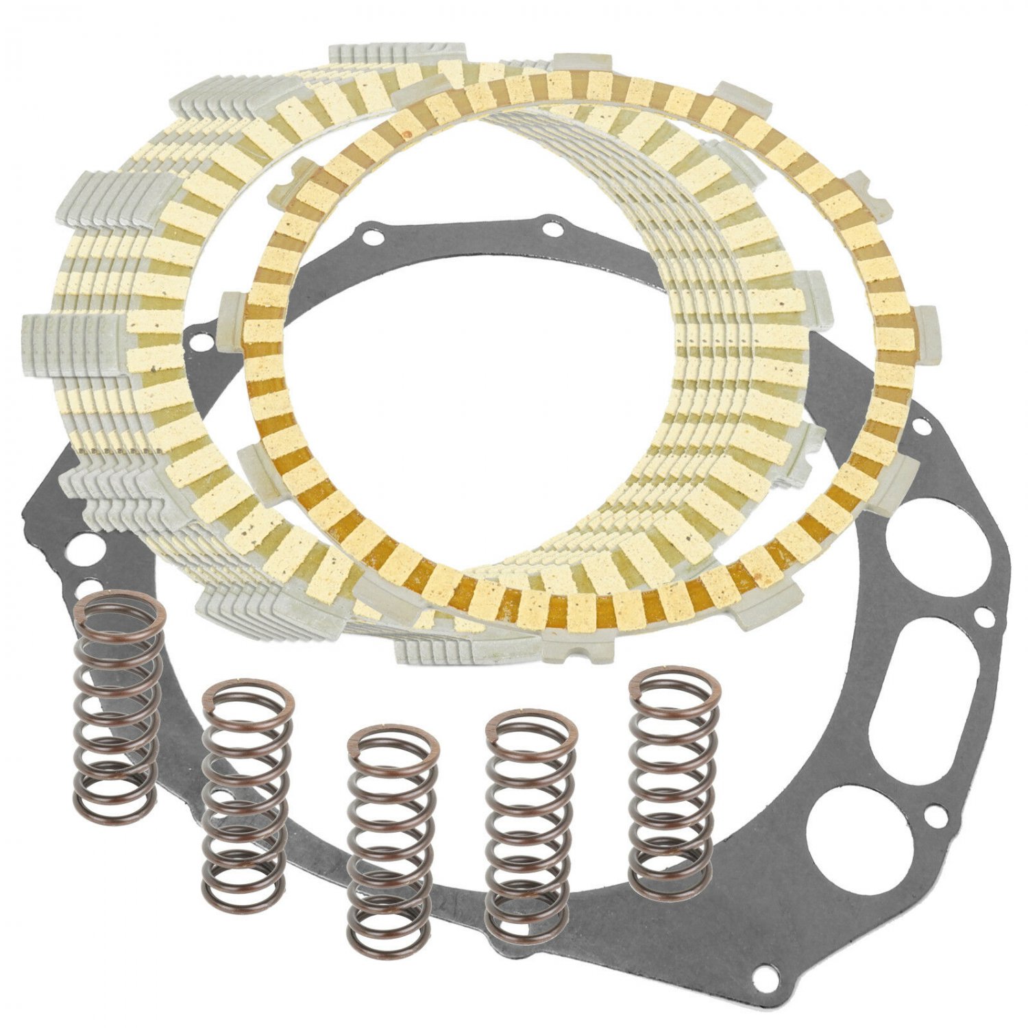 CLUTCH FRICTION PLATES and GASKET KIT Fits SUZUKI DR-Z400 DR-Z400S 2000-2018