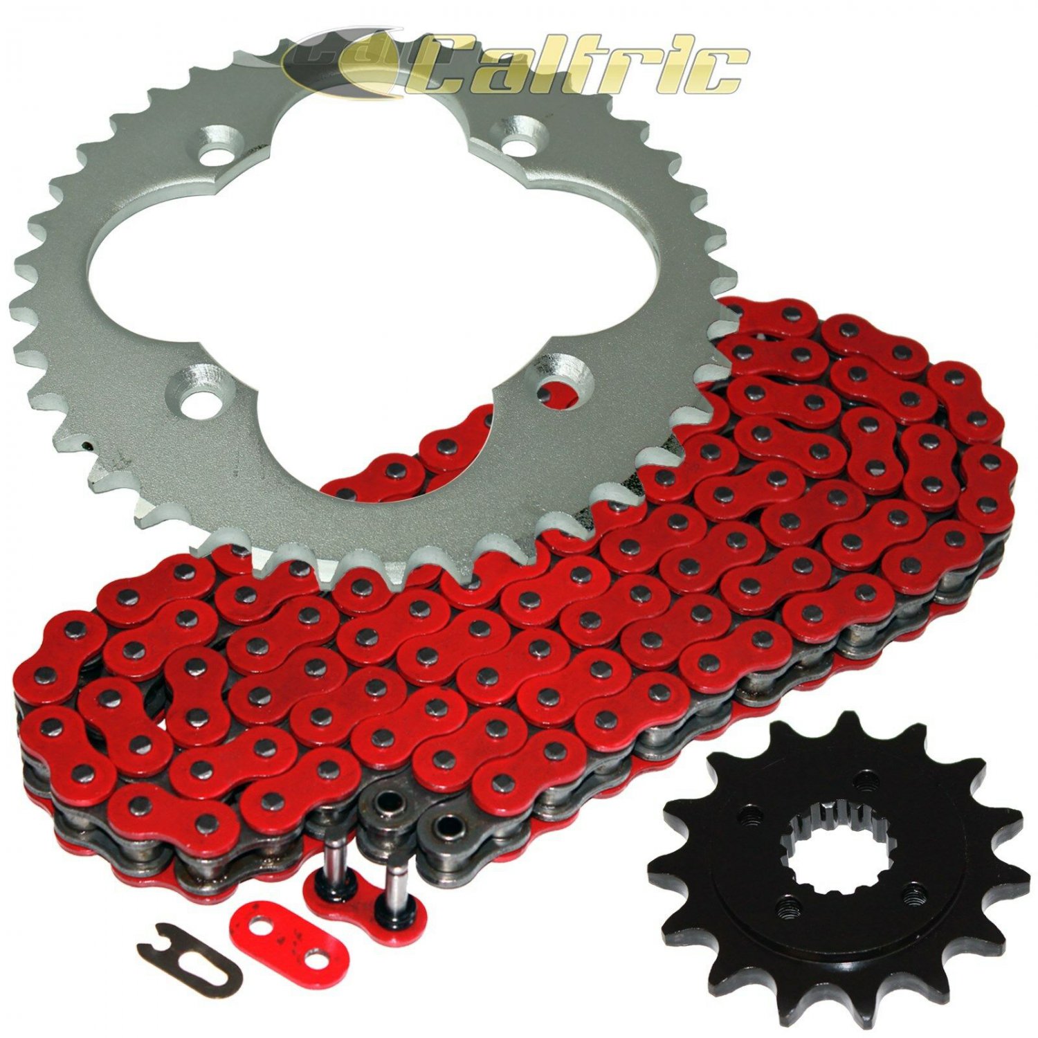 Red O-Ring Drive Chain & Sprocket Kit Fits HONDA TRX400X 2009 2012 2013 2014