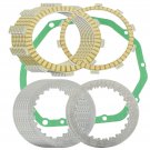 CLUTCH FRICTION PLATES and GASKET Fits SUZUKI BANDIT 1200 GSF1200 2001-2005