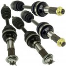 FRONT REAR LEFT RIGHT COMPLETE AXLES Fits YAMAHA GRIZZLY 450 YFM450FG 4WD 2007