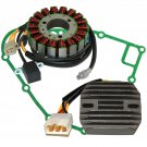 STATOR & GASKET & REGULATOR FITS KAWASAKI LAKOTA 300 KEF300 1995 1996 1997-2000