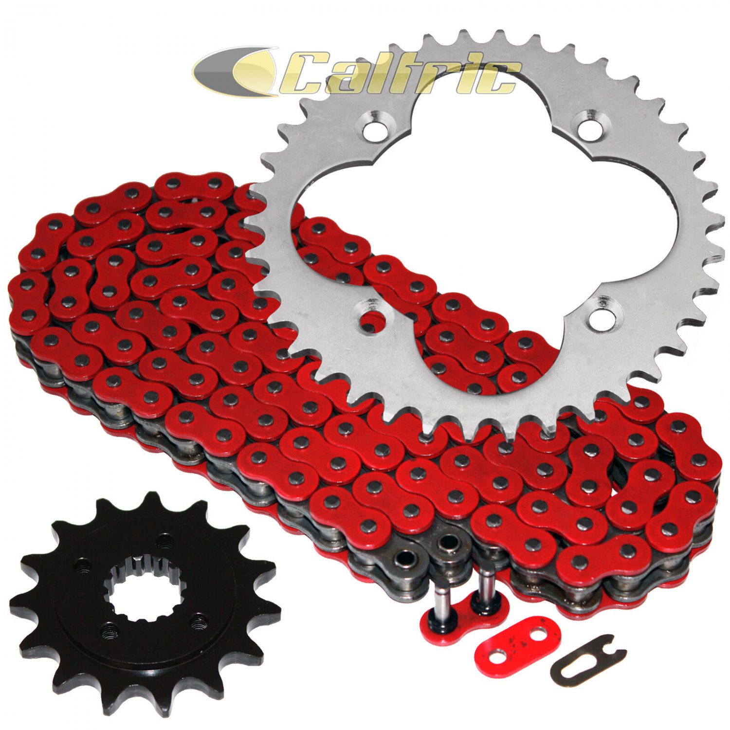 Red O-Ring Drive Chain & Sprocket Kit Fits HONDA TRX400EX TRX400X 2005-2014