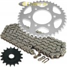 Drive Chain & Sprockets Kit Fits KAWASAKI ZX1000 Ninja ZX10R 2004 2005 2011-2016