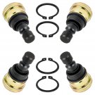 4 FRONT SUSPENSION LOWER UPPER BALL JOINT FOR Polaris GENERAL 1000 DIESEL 16-18
