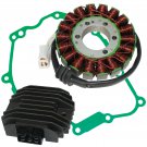 STATOR & REGULATOR RECTIFIER YAMAHA R6S YZFR6S YZF-R6S 2008 MAGNETO & GASKET