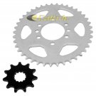 Front & Rear Sprockets Kit Fits SUZUKI LT230E QuadRunner 230 1986-1993