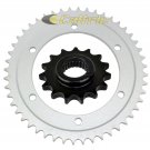 Front & Rear Sprockets Kit Fits YAMAHA XT250 2008-2017