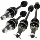 FRONT REAR LEFT RIGHT AXLES Fits POLARIS SPORTSMAN XP 550 2010 2012 2013 2014