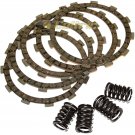 CLUTCH FRICTION PLATES & SPRINGS Fits KAWASAKI KLF300 Bayou 300 4X4 1998-2005