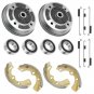 2 REAR BRAKE DRUM SHOES KIT FOR Kawasaki MULE 2510 KAF950A KAF950 A Diesel 00-01