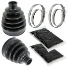 FRONT AXLE INNER OUTER CV BOOT KIT Fits CAN-AM RENEGADE 500 4X4 2008-2012