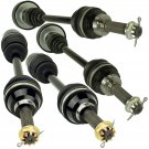 FRONT REAR LEFT RIGHT AXLES Fits SUZUKI LT-A750X KingQuad 750 4X4 AXi 2008-2016
