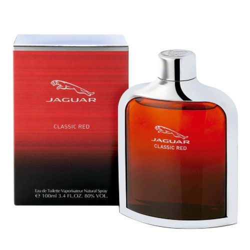 JAGUAR CLASSIC RED by Jaguar edt Spray for Men 3.3 / 3.4 oz NEW in BOX