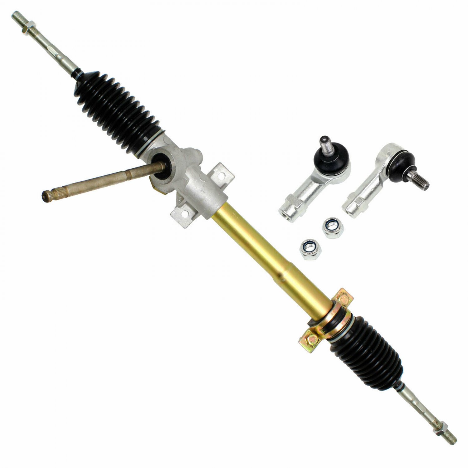 RACK and PINION w/TIE ROD ENDS FIT JOHN DEERE AM136457 AM135627