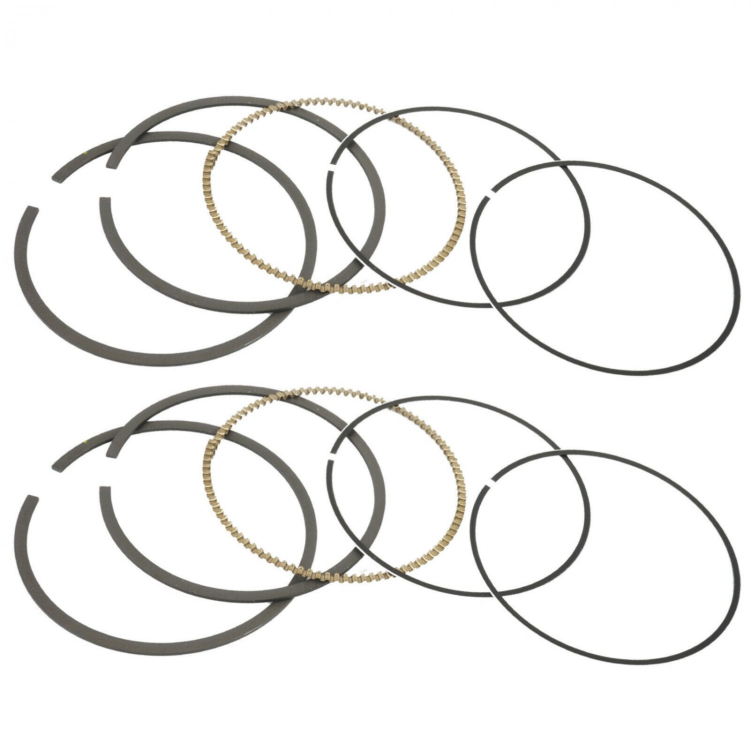 2 SET OF PISTON RING KIT FITS Polaris SPORTSMAN X2 800 EFI 2007 2008 2009