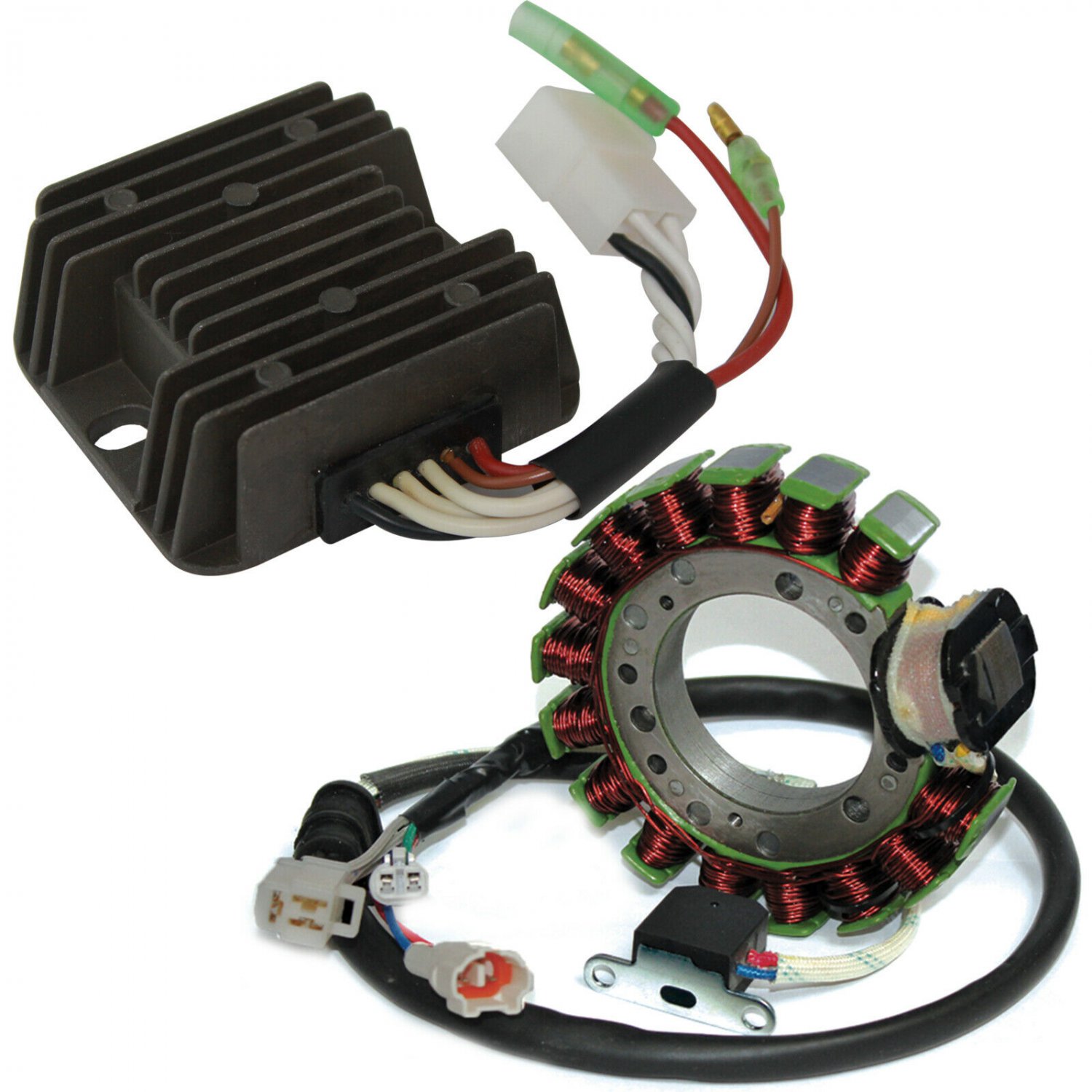 STATOR & REGULATOR RECTIFIER Fits YAMAHA KODIAK 400 YFM400FW 4WD 1993 1994 1995
