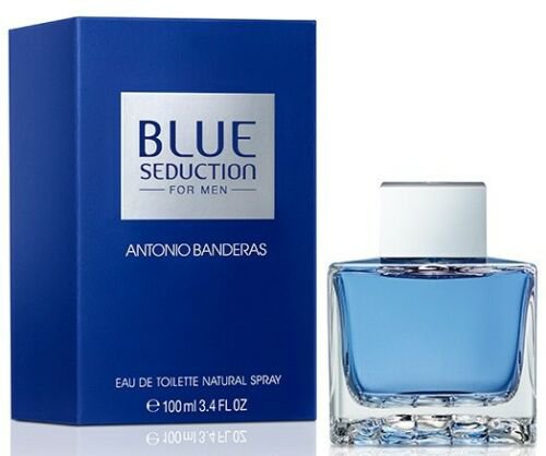Blue Seduction Men by Antonio Banderas 3.4 oz for Men edt New In Box