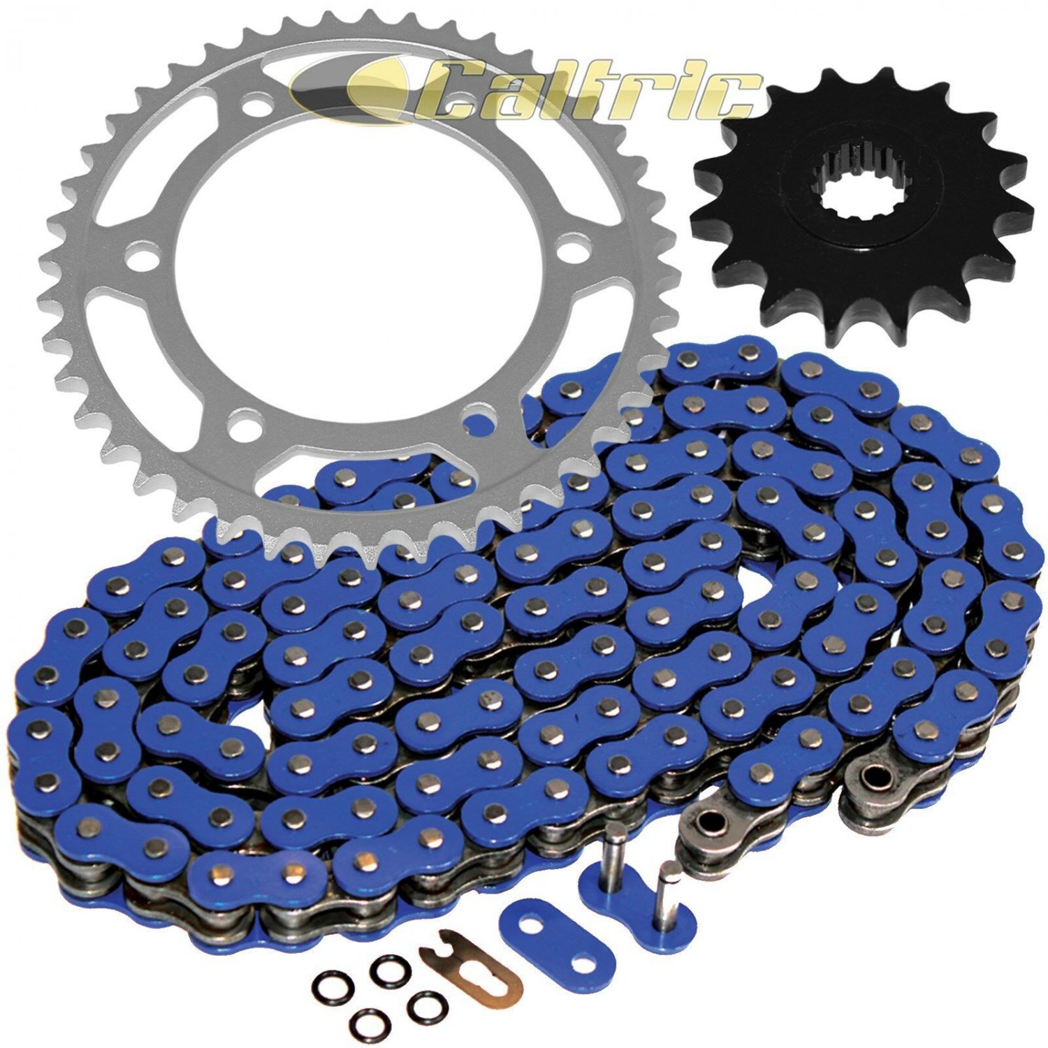 Blue O-Ring Drive Chain & Sprockets Kit Fits YAMAHA YZF750R 1994 95 96 97 1998