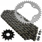 Black Drive Chain and Sprockets Kit Fits HONDA TRX250X FourTrax 250 2X4 1987-92