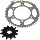 Front & Rear Sprockets Kit Fits SUZUKI RM125 1997 1998 1999 2005