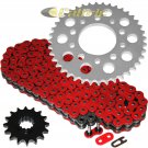 Red O-Ring Drive Chain & Sprockets Fits HONDA VF750C Magna 750 RC43 1994-2004
