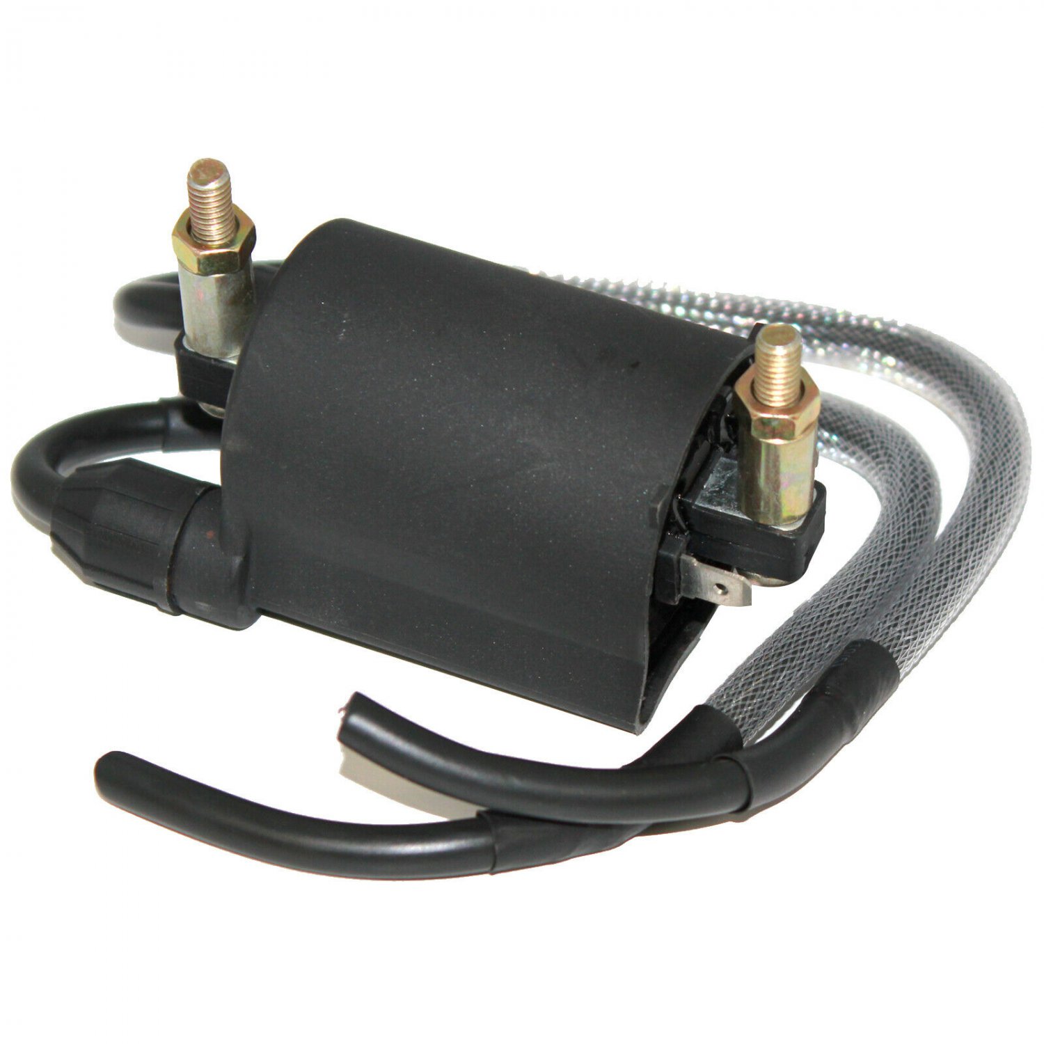 FRONT IGNITION COIL Fits KAWASAKI VULCAN 1500 CLASSIC VN1500-D w/Short Wires