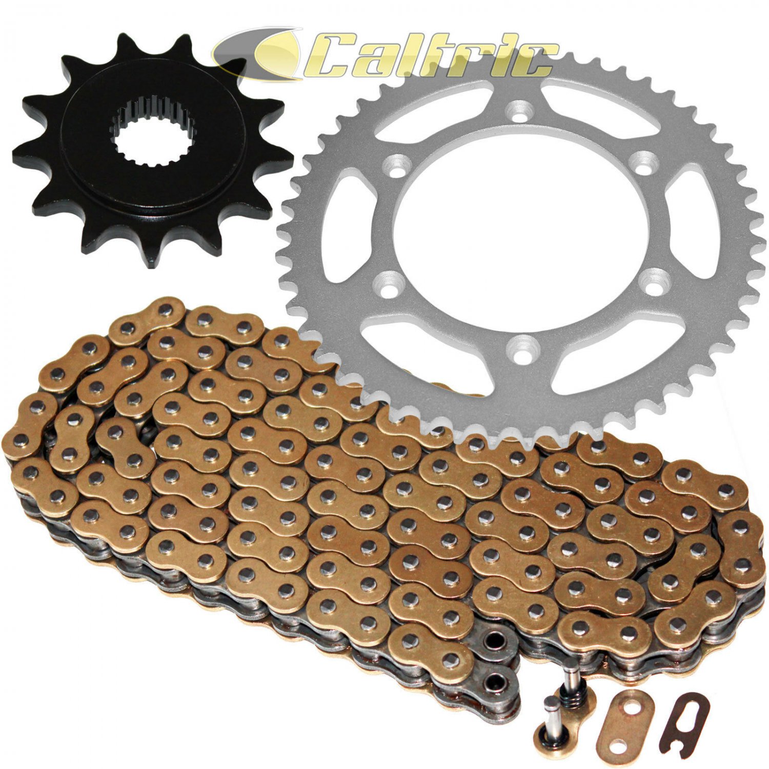 Gold O-Ring Drive Chain & Sprockets Kit Fits KAWASAKI KX250F 2006 07 08 09 2010