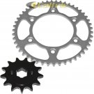 Front & Rear Sprockets Kit Fits HONDA XR250R 1990 1991 1992 1993 1994 1995