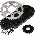 Black O-Ring Drive Chain & Sprockets Kit Fits KAWASAKI ZX-6R ZX-6RR Ninja 05 06
