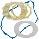 CLUTCH FRICTION PLATES and GASKET KIT Fits HONDA CM400C CM400E CM400T 1979-1981
