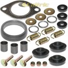 EXHAUST MUFFLER KIT Fits POLARIS SPORTSMAN 335 4X4 1999 2000
