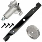 SPINDLE ASSEMBLY w/PULLEY BLADE FOR Poulan PR1742STF WET1742STA WET17H42STA