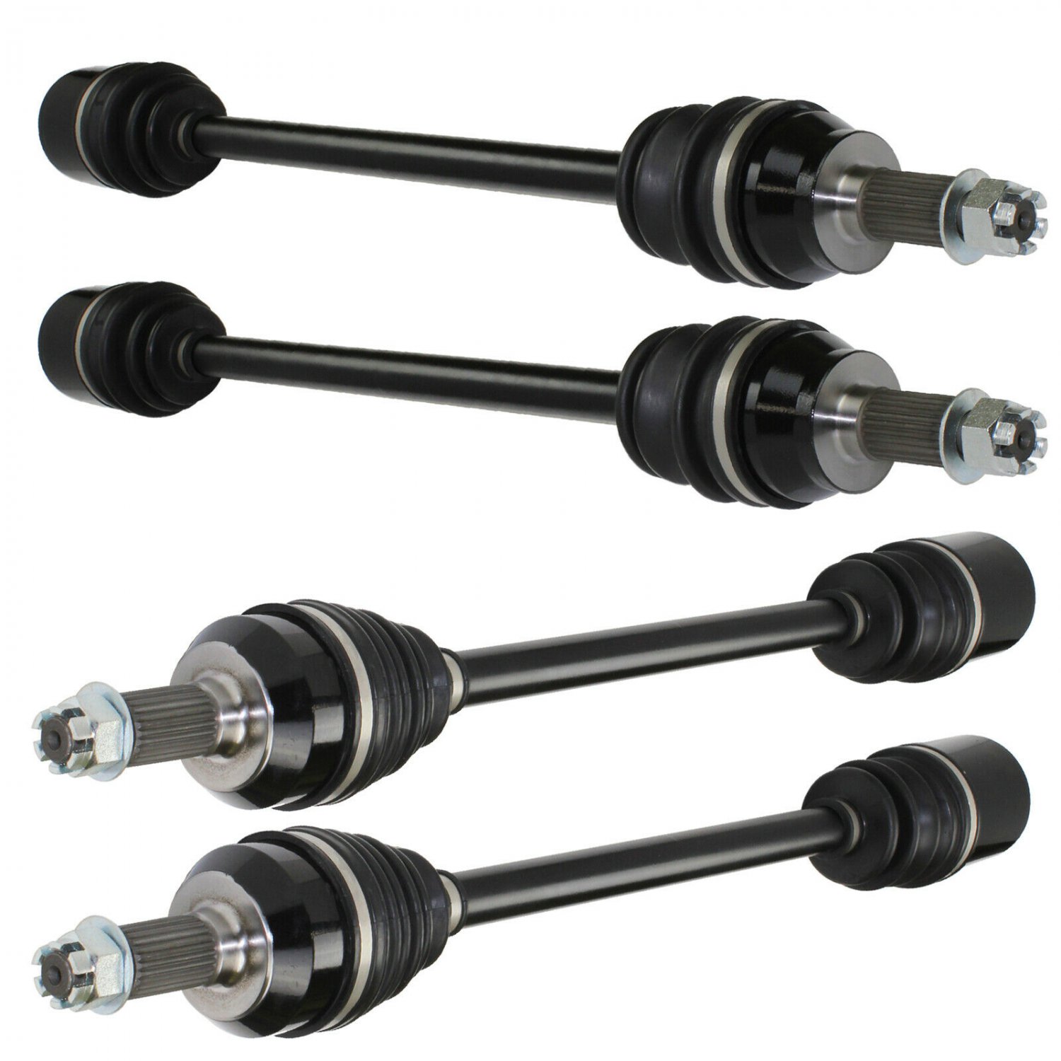 FRONT REAR LEFT RIGHT COMPLETE CV JOINT AXLES Fits POLARIS RZR 4 900 2015-2017
